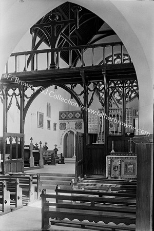 ST PETER'S COLLEGE CHAPEL ROAD SCREEN